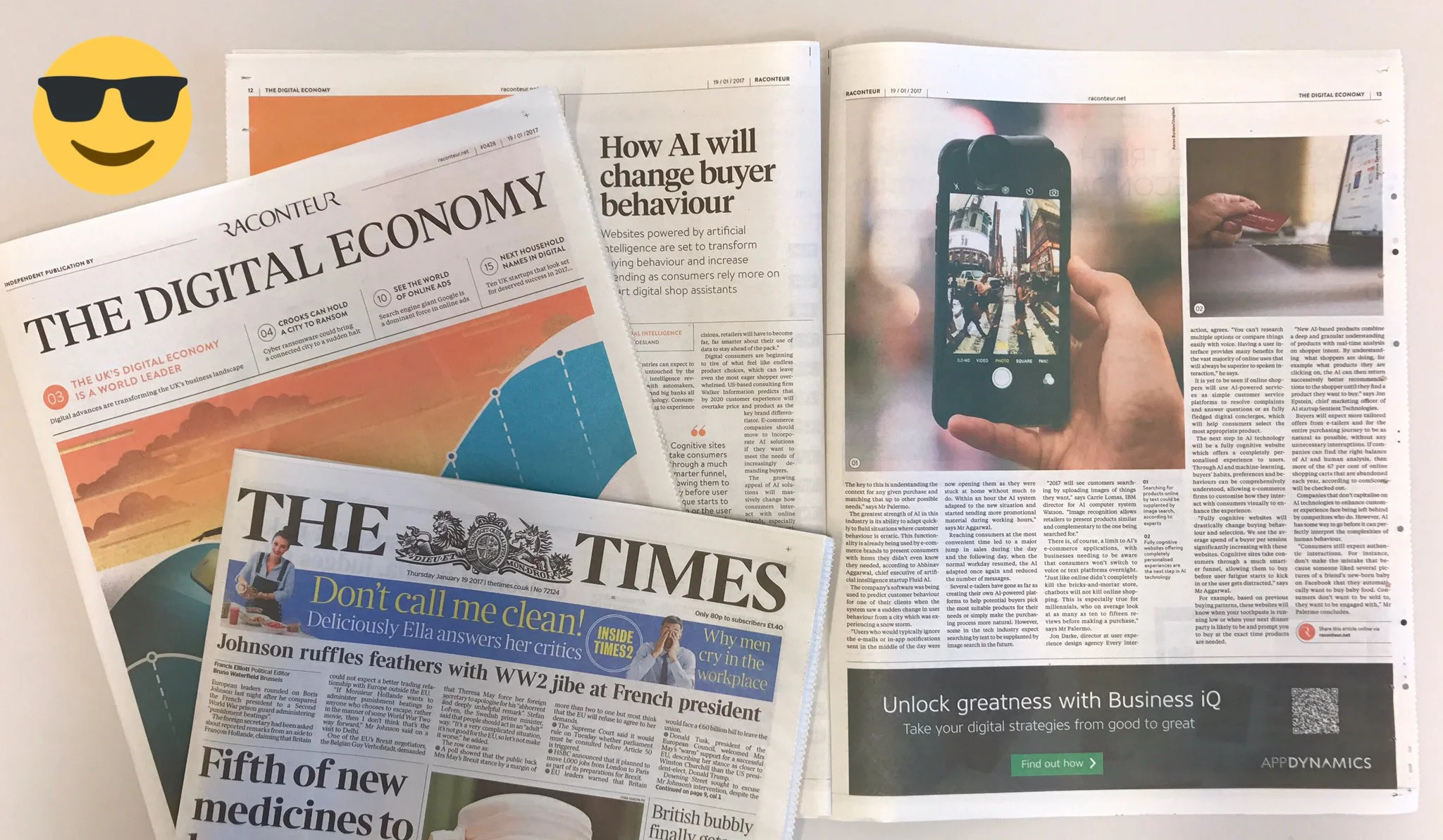 In The Times - will A.I. change user behaviour?