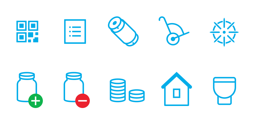 LooWatt icon set