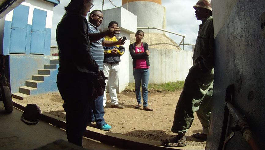 User testing in Madagascar