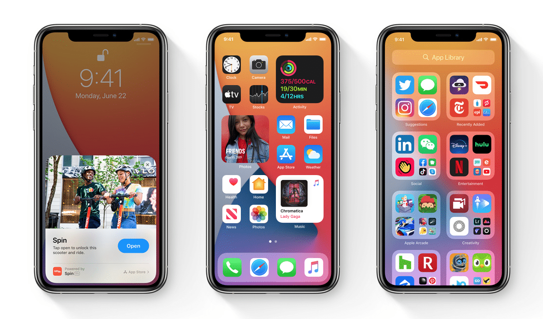 iOS 14 Widgets and App Library