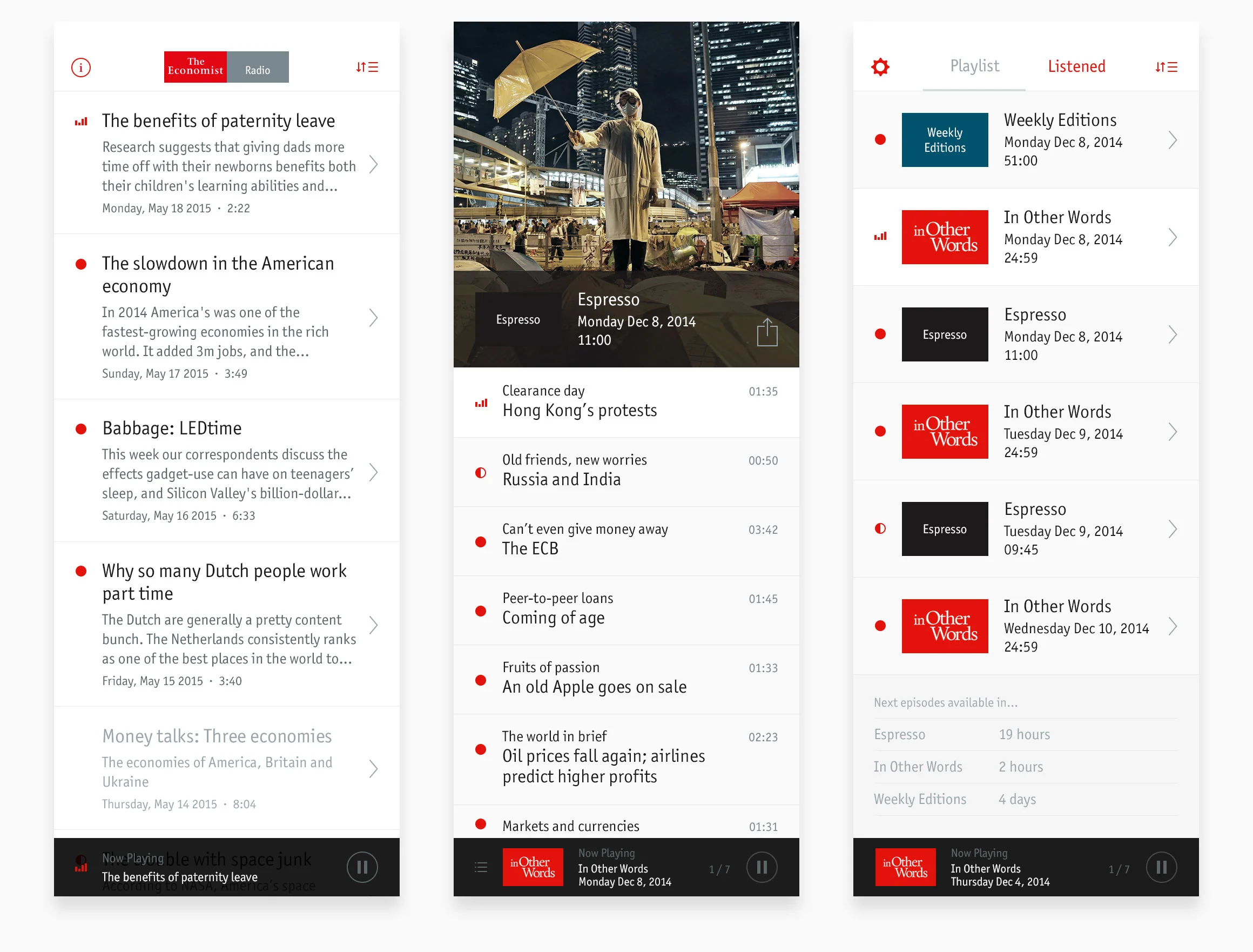 Economist Radio 3up