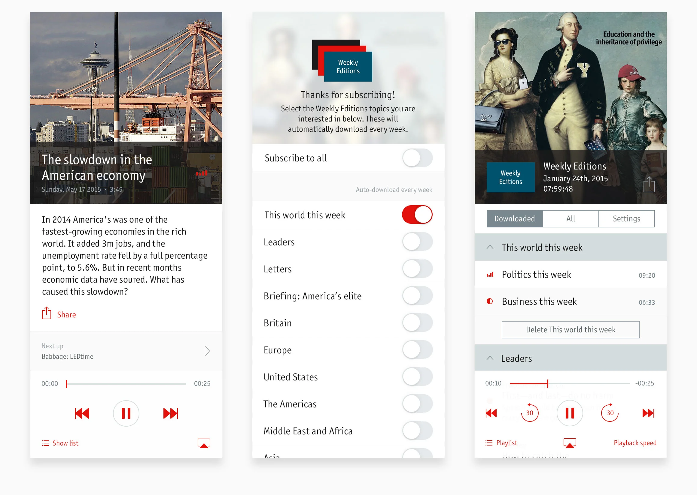Economist Radio 3up 2